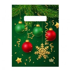 Пакет выр. 19х25 (30) НГ Золотая снежинка (100/3000) Тик