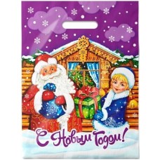 Пакет выр. 30х40 (30) НГ С подарками (50/1000) Интер