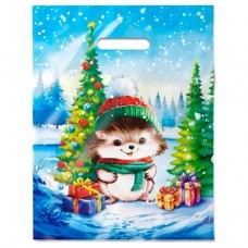 Пакет выр. 31х40 (60) НГ Колючка, ламин (50/500) Интер