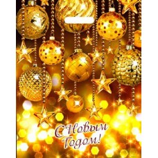 Пакет выр. 38х47+6 (60) НГ Вечеринка (50/500) Интер