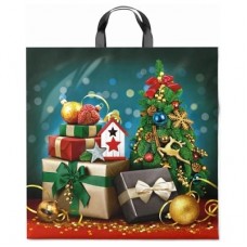 Пакет петл.44х44+3 (70) НГ Подарочный бум  (25/250) Интер